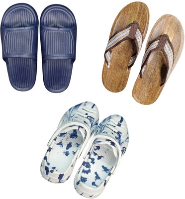 BLIBBERS Men Slippers(Multicolor , 8)