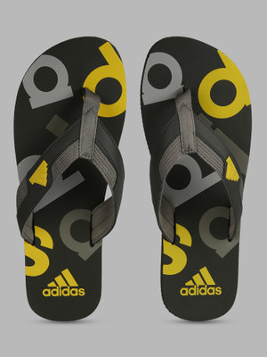 ADIDAS Men Flip Flops(Green , 7)