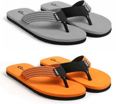 G Best Men Flip Flops(Multicolor , 7)