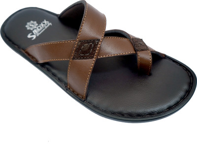 SMOXX Men Slippers(Tan , 6)