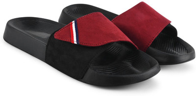 house of common Men Slides(Maroon , 7)