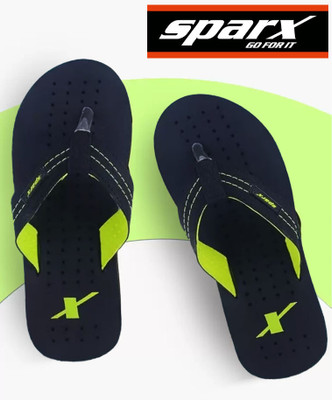 Sparx Men SFG-517 Flip Flops(Black, Grey , 9 UK/India)