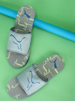 PUMA Men Stellar Slide V6 Slides(Multicolor , 11)