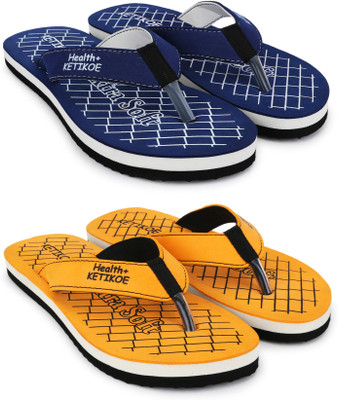 WALKUM Men Slippers(Multicolor , 6)