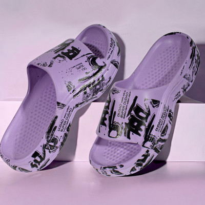 VOMAX SPORTS Men Slides(Purple , 8)