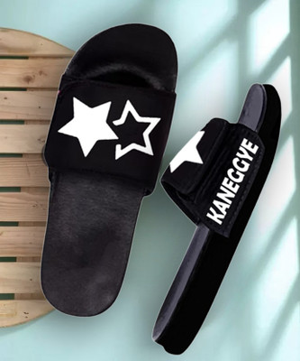 KANEGGYE Men Slides(White , 7)