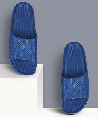Paragon Men EVK10924G Men's Stylish Sliders Comfortable Daily Wear Slip-On Slippers Slides(Blue , 8)