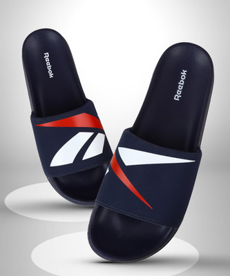 REEBOK Men Slides(Navy , 6)
