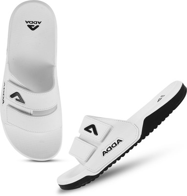 Adda Men Slides(White , 8)
