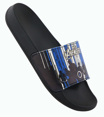 Paragon Men Slides(Black , 8)