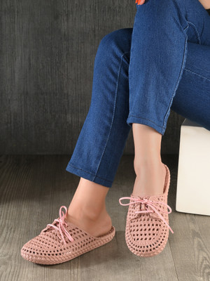 Layasa Women Flats(Pink , 5)