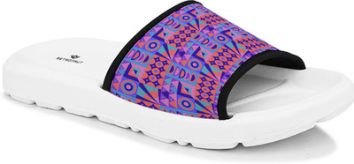 M7 By Metronaut Women Slides(Blue , 8)
