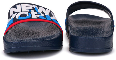 BERSACHE Men Slippers(Black , 8)