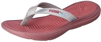 PUMA Women Slides(Purple , 6)