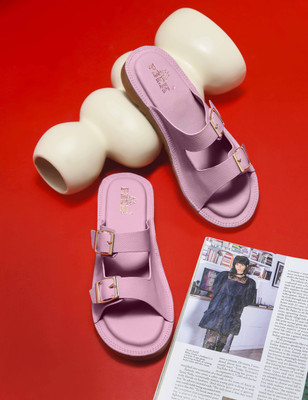 PEEK Women Flats(Pink , 4)