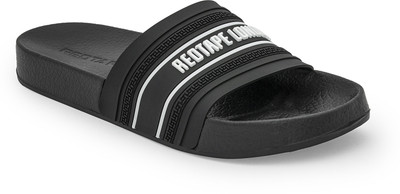 RED TAPE Men Slides(Black , 6)