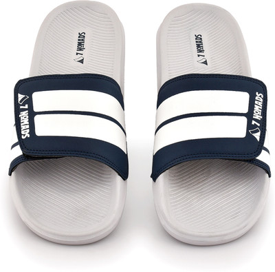 7 nomads Men Slides(Blue , 7)