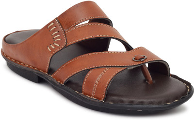 APPELON Men Slippers(Tan , 10)
