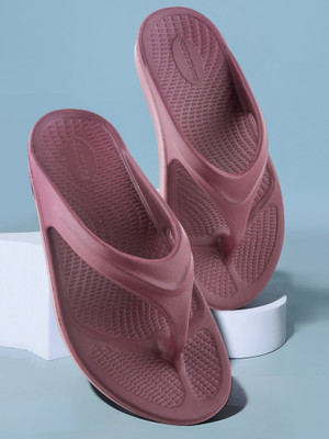 RED TAPE Women Slides(Maroon , 6)