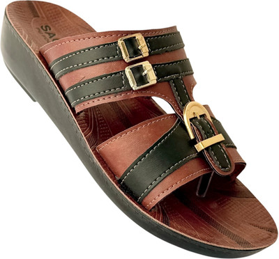 sachin Men Slippers(Tan , 10)