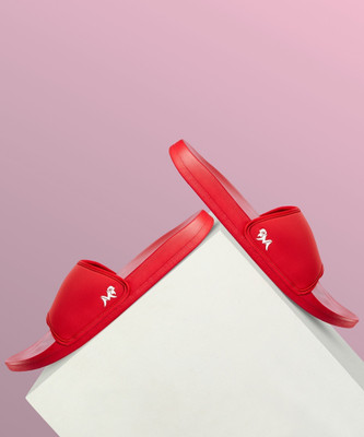 Neemans Men Slides(Red , 10)