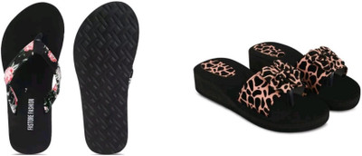 BOOMBEAUTY Women Slides(Multicolor , 6)