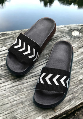 Kapani Fashion Women Women Classic, Ultra cushion, Flipflops, Slipper, Slides (Black , 8) Slides(Black , 8)
