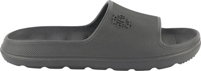 Neoz Men Levirex Lightweight with Arch Support Durable Anti-Skid & Stylish Dailywear| Slides(Grey , 7)