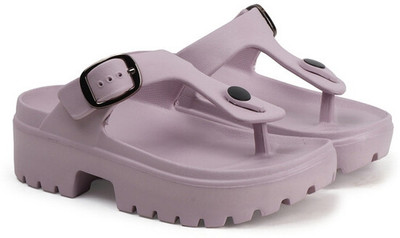 Feet Runner Women Clogs(Purple , 3)