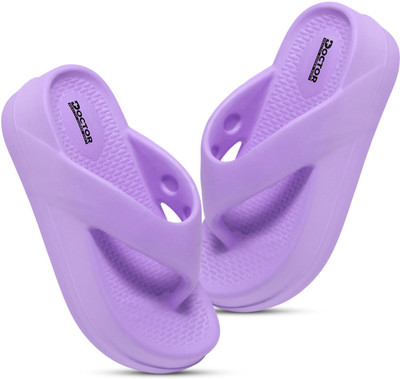 Footup Women Newly Launch | Classic Ultra Soft | Cushion | Comfortable|Premium|Stylish|Trendy Flip Flops(Purple , 4)