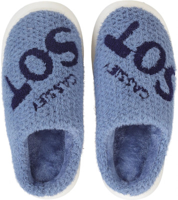 Cassiey Women Slides(Blue , 5)