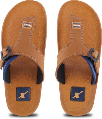 Sparx Men Flip Flops(Tan , 9)
