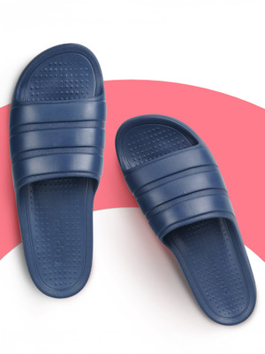 ADIDAS Men Slides(Blue , 6)