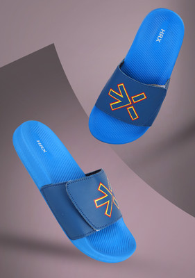 HRX by Hrithik Roshan Men Slides(Blue , 6)