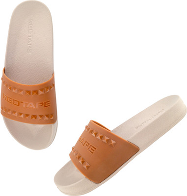 RED TAPE Women Slides(Beige , 7)