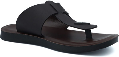 TREKIVA Men Premium Slippers Trendy Comfortable Flexible & Durable, Anti-Skid| TPG-3051 Slippers(Brown , 10)