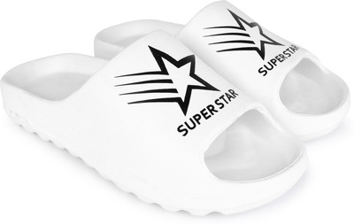 Pampy Angel Men Men Classic, Lightweight, Ultra cushion, Trendy Flipflops, Slipper, Slides Slides(White , 8)