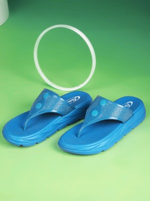 action Women Flip Flops(Blue , 7)