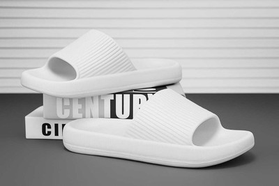 fitwalk2.0 Men Flip Flops(White , 6)