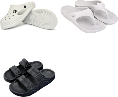 Feel alive Men Slippers(Multicolor , 10)
