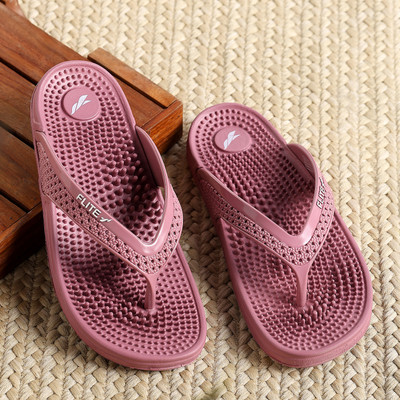 FLITE Women Slippers(Purple, Purple , 5)