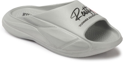 KILLER Men Slides(Grey , 9)