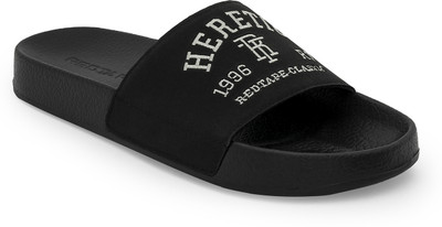 RED TAPE Men Slides(Black , 7)