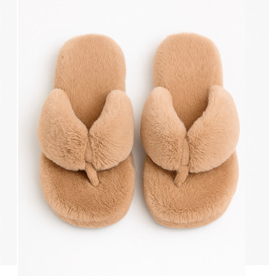 Shivaru trader Women Slippers(Brown , 5)