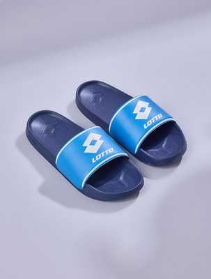 LOTTO Men Midway Slides(Navy , 10)