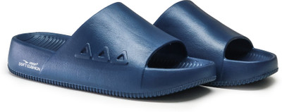 asian Men Slides(Navy, Blue , 8)