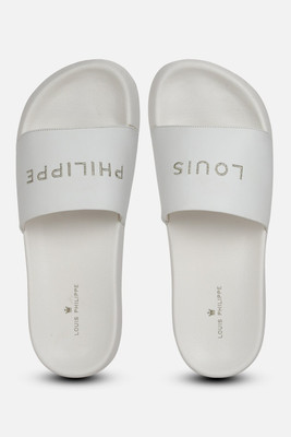 LOUIS PHILIPPE Men Slides(White , 7)