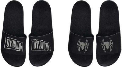 nvisan Men Slides(Grey, Grey , 6)