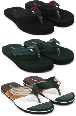 Phonolite Men Flip Flops(Multicolor , 8)