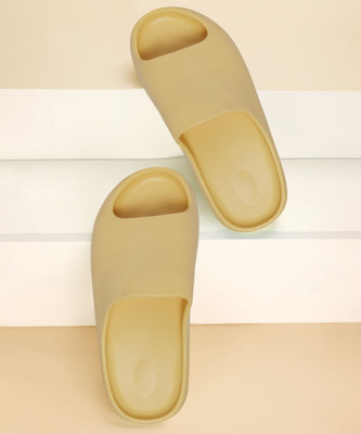 Forever Glam By Pantaloons Women Slides(Yellow , 7)